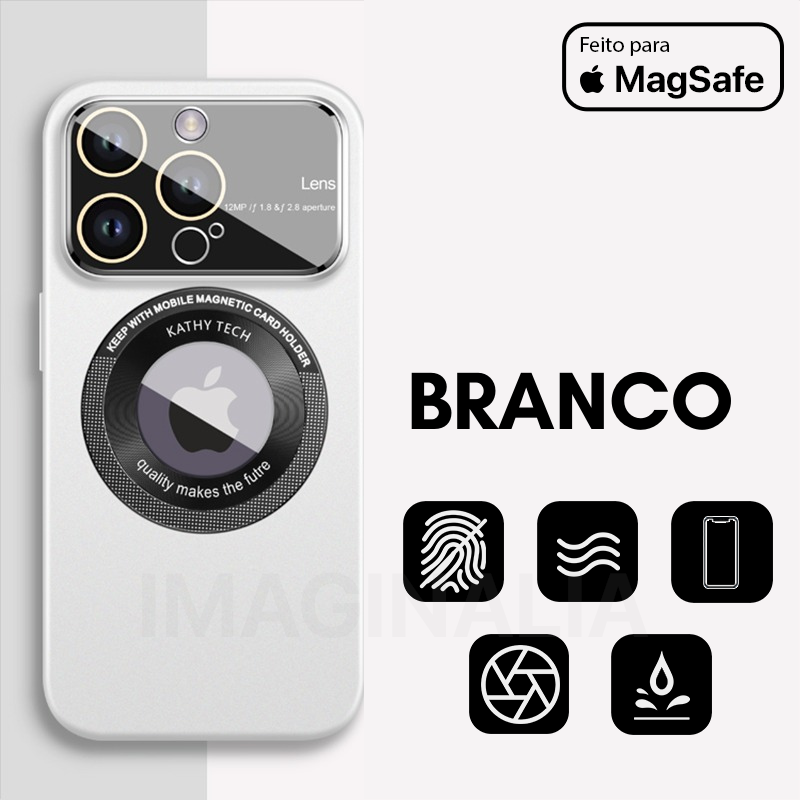 Case Ultra Glass Nano Pro com carregamento MagSafe