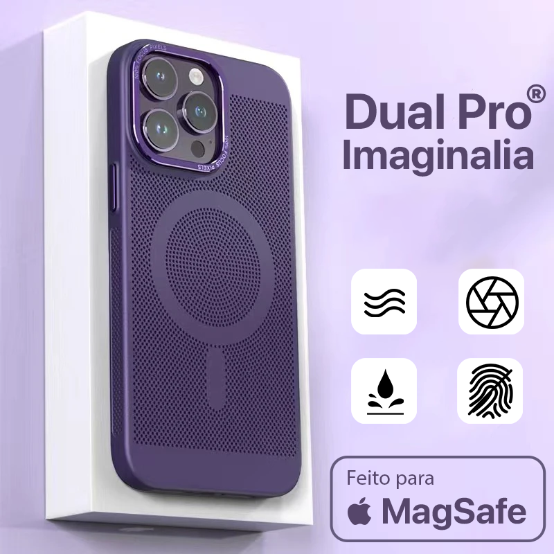 Case Magsafe Magnética com Dissipação de calor Dual Pro