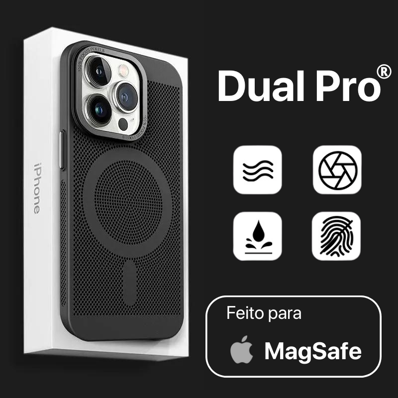 Case Magsafe Magnética com Dissipação de calor Dual Pro