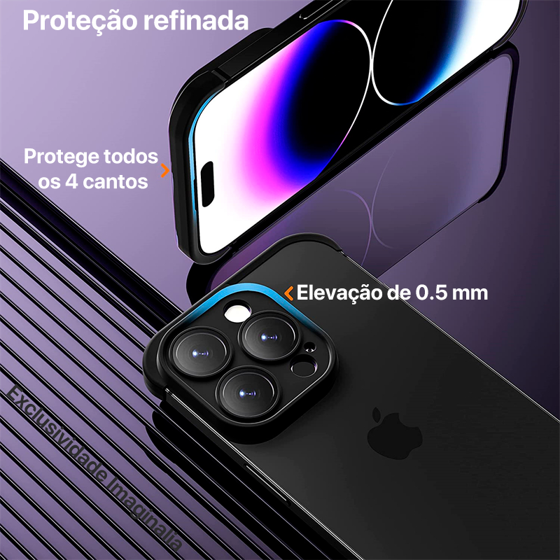 Case Nano Protect Exclusive proteção com design minimalista