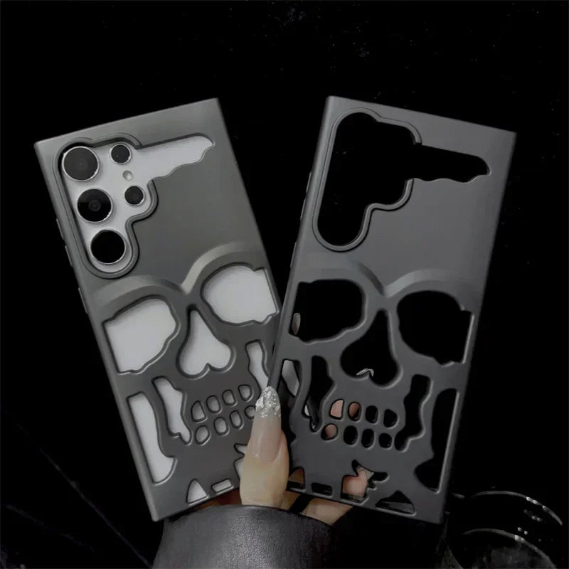 Capa Premium Ultra Skull design minimalista e sofisticado