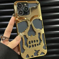 Case Iphone Nano Skull estilo único e sofisticado com acabamento fosco