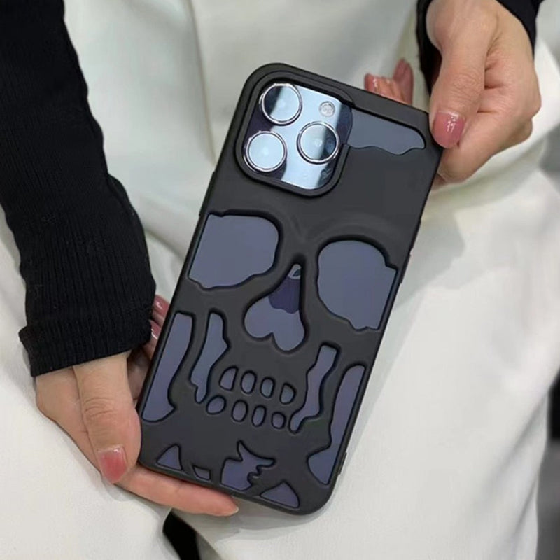 Case Iphone Nano Skull estilo único e sofisticado com acabamento fosco