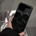 Case Iphone Nano Skull estilo único e sofisticado com acabamento fosco