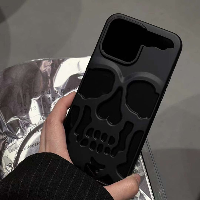 Case Iphone Nano Skull estilo único e sofisticado com acabamento fosco