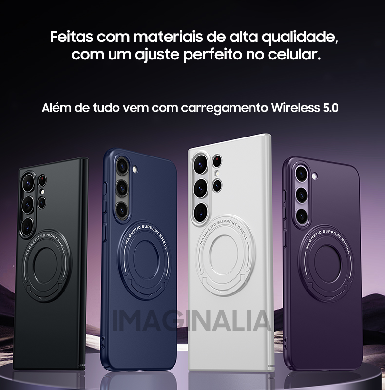 Capa Samsung Ultra Magnetic Pro com Carregamento sem fio MagSafe