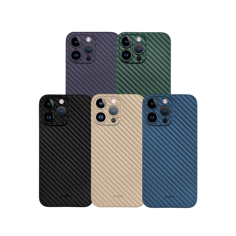 Case Apple de fibra de carbono KZDOO Plus Air Carbon